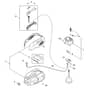 Stihl SEA60.0 L - Shroud - Parts Diagram
