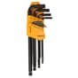 Genuine Sealey Hexagon Key Set (9 Piece) Imperial - Ball End