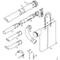 Genuine Stihl SH56 C-E D / T - Nozzle, Vacuum Attachment