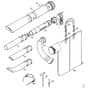 Genuine Stihl SH56 D / T - Nozzle, Vacuum attachment