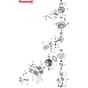 SHT 660 K - 2014-2020 - 252360002/14 - Stiga Hedge Trimmer Cylinder Piston Crankshaft Diagram