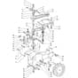 SILEX 87 B - 2009-2022 - 210870022/09 - Stiga Scythe Transmission Diagram