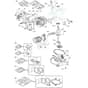 SL464 - HP454 - 2013 - 299174643/BQ - Mountfield Rotary Mower WBE0701 Cylinder Diagram