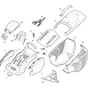 SLM 4048 AE - 2018-2019 - 294385068/ST1 - Stiga Rotary Mower Deck Diagram