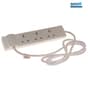 SMJ Extension Lead 240 Volt 4 Way 13A 2 Metre - B4W2MP