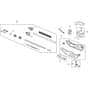 SMT 500 AE - 2021-2022 - 278720008/ST2 - Stiga Brushcutter Body Work Diagram