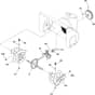 SNOW POWER - 2011-2012 - 18-2847-31 - Stiga Snow Thrower Gear case, auger Diagram