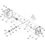 SNOW POWER - 2013-2014 - 18-2847-33 - Stiga Snow Thrower Gear case Diagram