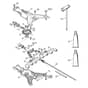 Genuine Stihl SP-KM / B - Gear head, Rake