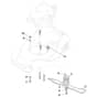 SP164 - 2017-2019 - 297412048/WX - Mountfield Rotary Mower Blade Diagram