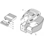 SP180 - 2015-2018 - 299274623/M15 - Mountfield Rotary Mower Grass Bag Diagram