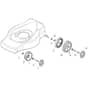 SP180 - 2013-2014 - 299274623/SF - Mountfield Rotary Mower Wheels Diagram