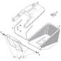 SP180 R - 2016-2018 - 299489143/M16 - Mountfield Rotary Mower Grass Bag Diagram