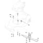 SP414 - 2011-2016 - 297412043/BQ - Mountfield Rotary Mower Blade Diagram