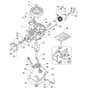 SP414 - 2020 - 297412043/M20 - Mountfield Rotary Mower Engine Piston Crankshaft Diagram