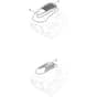 SP41 - 2020 - 297412048/AMZ - Mountfield Rotary Mower Engine Cover Diagram