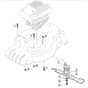 SP425 - 2014 - 295432038/M14 - Mountfield Rotary Mower Blade Diagram