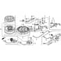 SP425 R - 2015-2018 - 299439038/M15 - Mountfield Rotary Mower Flywheel GCV160A0 S4 LE SD Diagram