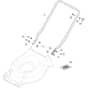 SP42 - 2021-2022 - 2L0432048/MTL - Mountfield Rotary Mower Lower Handle Diagram