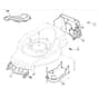 SP454 - 2020 - 299264623/SF - Mountfield Rotary Mower Front Conveyor Diagram