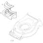 SP45 - 2020-2022 - 2L0482048/AMZ - Mountfield Rotary Mower Mask Diagram