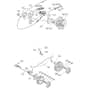 SP460 ES - 2004 - 290486928/BQ - Mountfield Rotary Mower Wheels Diagram