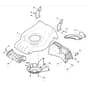 SP460 PD - 2012-2013 - 295486123/MFR - Mountfield Rotary Mower Deck Diagram