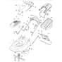 SP460 R - 2003 - 23-3781-92 - Mountfield Rotary Mower Grass Bag Diagram