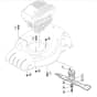 SP465 - 2014 - 295486833/MFR - Mountfield Rotary Mower Blade Diagram