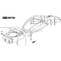 SP465 - 2015 - 299482338/M15 - Mountfield Rotary Mower Fan Cover Diagram