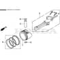 SP465 - 2015 - 299482338/M15 - Mountfield Rotary Mower Piston Diagram