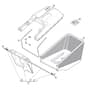 SP465 R - 2019-2021 - 299489038/M19 - Mountfield Rotary Mower Grass Bag Diagram