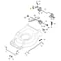 SP46 - 2021-2023 - 2L0482048/M21 - Mountfield Rotary Mower Height Adjusting Diagram