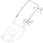 SP46 B - 2021-2022 - 2L0482128/MTF - Mountfield Rotary Mower Lower Handle Diagram