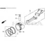SP46 H - 2016-2017 - 295496038/SF - Mountfield Rotary Mower Piston Diagram