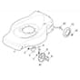 SP470 ES - 2005 - 299324628/BQ - Mountfield Rotary Mower Deck Diagram