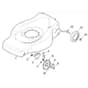 SP470 ES - 2006 - 299324728/BQ - Mountfield Rotary Mower Deck Diagram