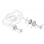 SP474 - 2010 - 299284648/BQ - Mountfield Rotary Mower Wheels Diagram