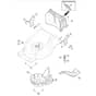 SP485 HW V - 2017-2018 - 294503038/M16 - Mountfield Rotary Mower Belt Protection Diagram