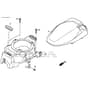 SP485 HW V - 2022 - 294507833/M22 - Mountfield Rotary Mower Fan Cover Diagram