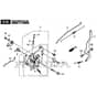 SP485 HW V - 2019-2021 - 294507838/M19 - Mountfield Rotary Mower Controls Diagram