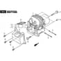 SP485 HW V - 2019-2021 - 294507838/M19 - Mountfield Rotary Mower Cylinder Head Diagram