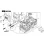 SP485 HW V - 2016 - 294523038/M16 - Mountfield Rotary Mower Cylinder Barrel Diagram