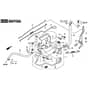 SP505 R - 2014 - 292505038/M14 - Mountfield Rotary Mower Control  GCV160A0 S4 GB SD Diagram