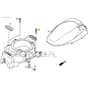 SP505R V - 2022 - 294519043/M22 - Mountfield Rotary Mower Fan Cover Diagram