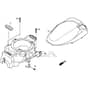 SP51 H - 2022-2023 - 2L0536133/MC - Mountfield Rotary Mower Fan Cover Diagram