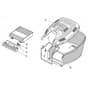 SP534 - 2009 - 299275328/MR - Mountfield Rotary Mower Grass Bag Diagram