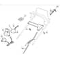 SP534 ES - 2008 - 299325348/BQ - Mountfield Rotary Mower Electric Start Diagram