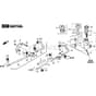 SP535 HW4S - 2018 - 29537838/M18 - Mountfield Rotary Mower Fuel Tank Diagram
