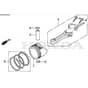 SP535 HW4S - 2014-2018 - 299537838/M14 - Mountfield Rotary Mower Piston Diagram